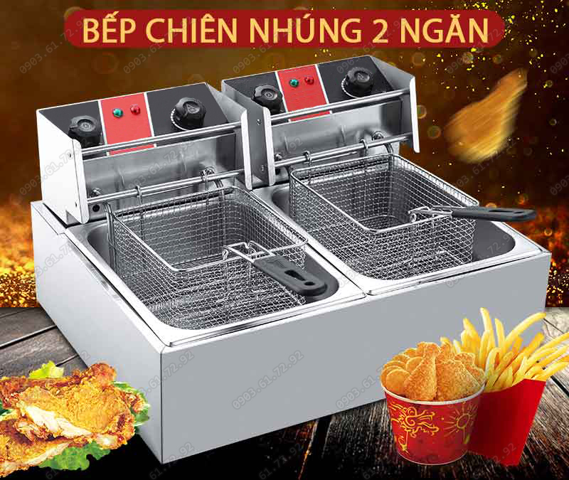 Nên mua bếp chiên nhung điện loại nào tốt?