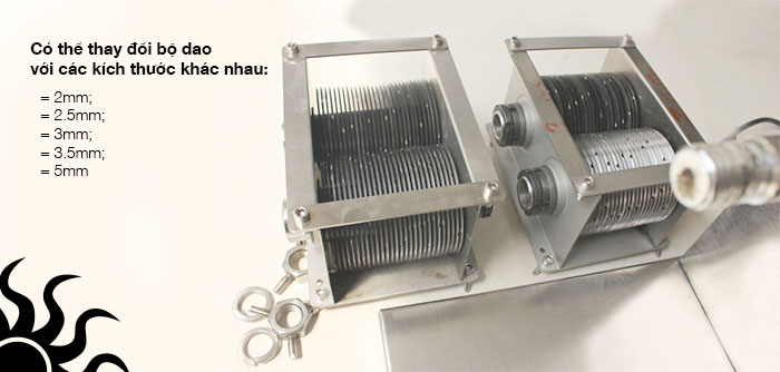 Máy Cắt Lát Thịt Tươi Sống Tự Động QX-240