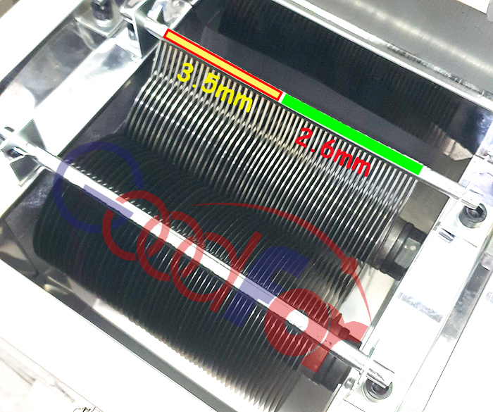 Máy Cắt Thịt Tươi Sống Tự Động QX-250 (2 lưỡi)