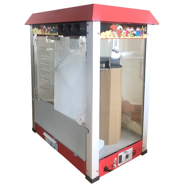 Máy Làm Bắp Nổ Bỏng Ngô Rang Bơ Có Mái Che